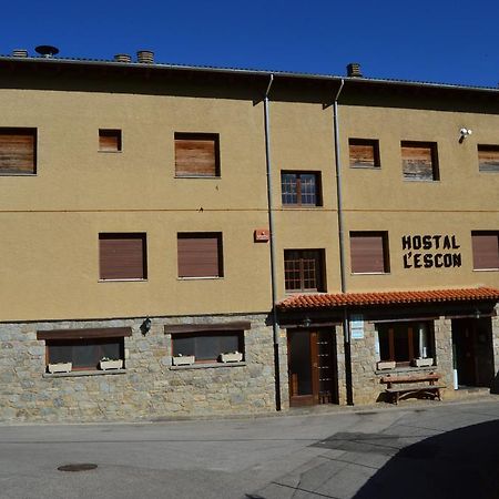 Hostal L'Escon Llanars Exteriér fotografie