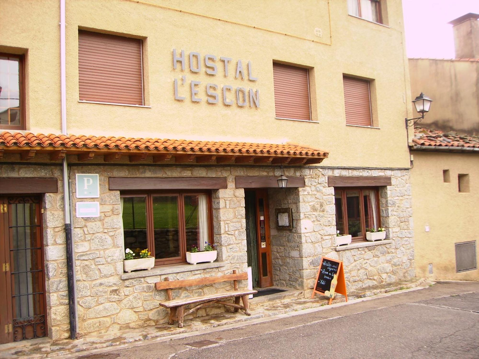 Hostal L'Escon Llanars Exteriér fotografie